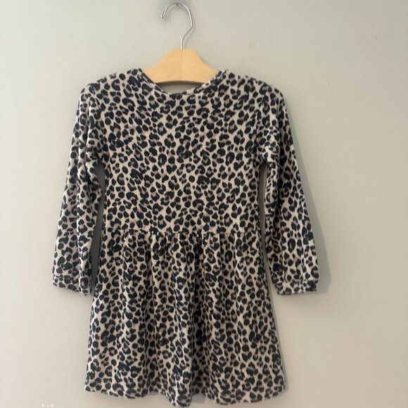 $22 ADD ON Zara cheetah print long sleeve dress Janie and Jack Baby Gap - Picture 2 of 3
